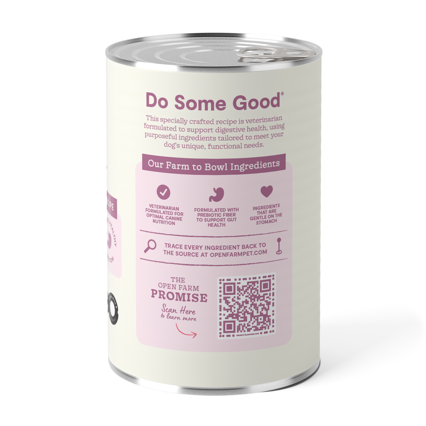 Open Farm Wild-Caught Whitefish & Pollock Digestive Health Pâté, Wet Dog Food, 12.5-oz Case Of 12
