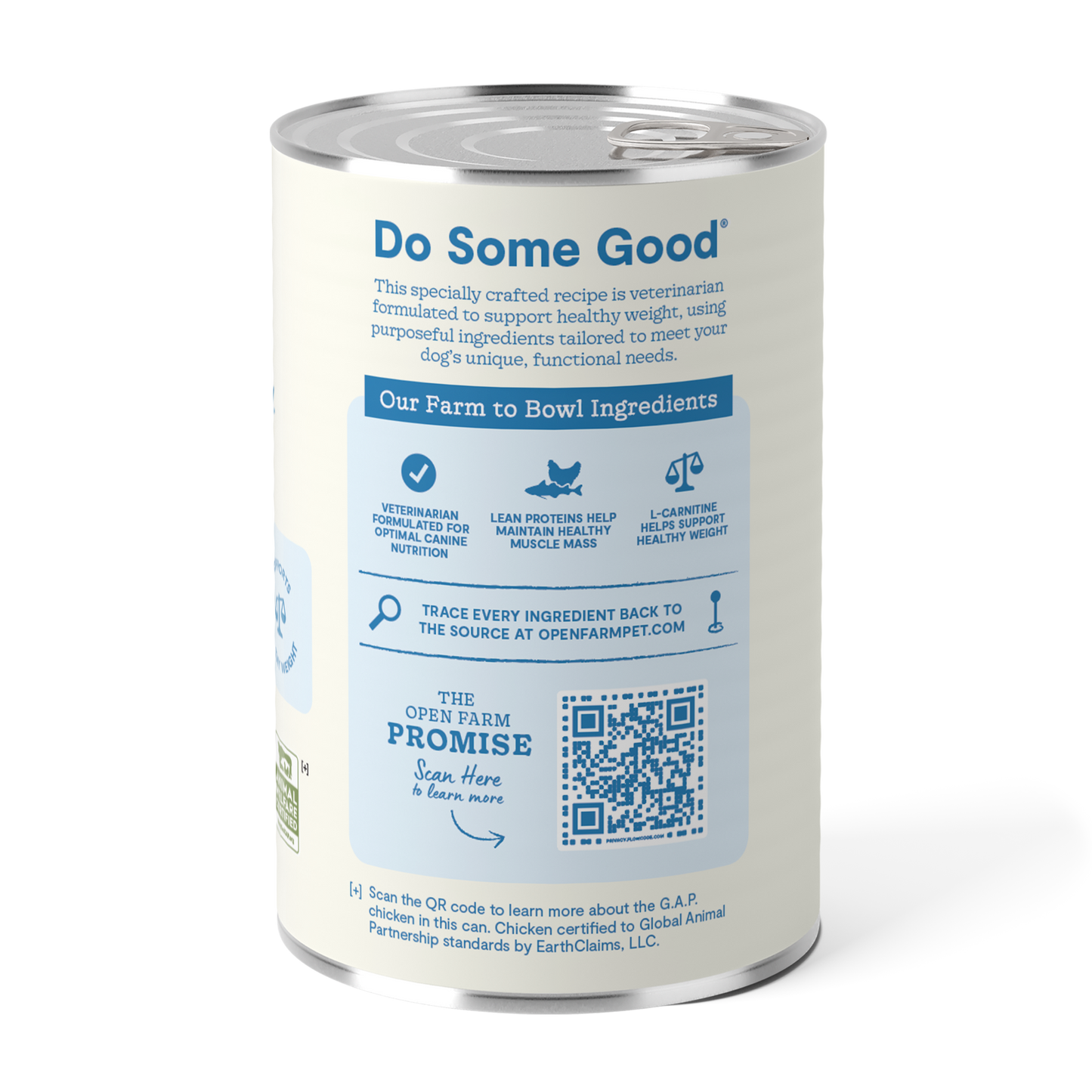 Open Farm Chicken & Pollock Healthy Weight Pâté, Wet Dog Food, 12.5-oz Case Of 12