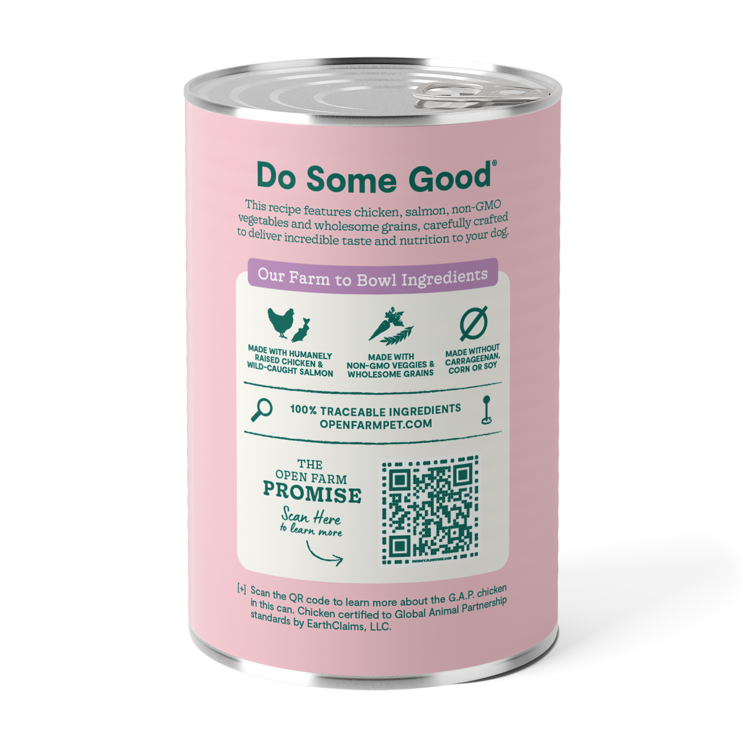 Goodbowl™ Harvest Chicken & Salmon Pâté, Wet Dog Food, 12.5oz Case of 12