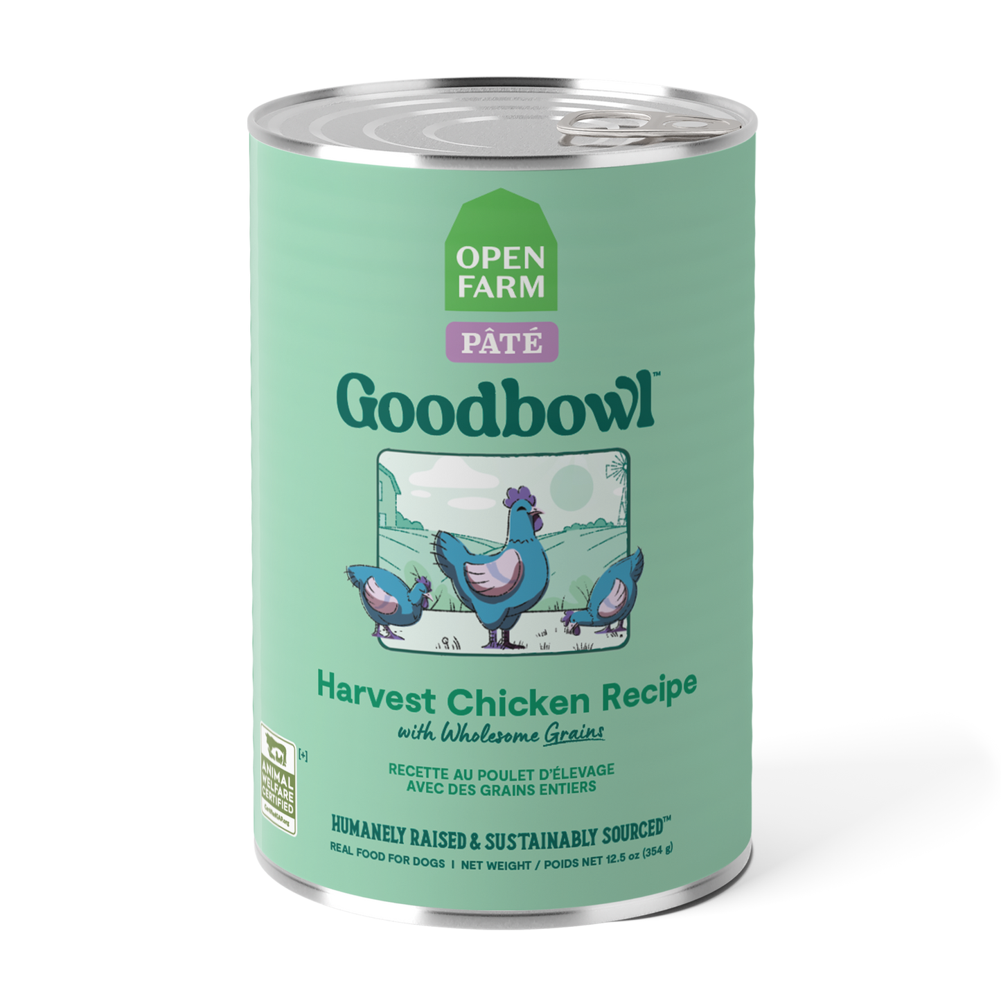 Goodbowl™ Harvest Chicken Pâté, Wet Dog Food, 12.5oz Case of 12