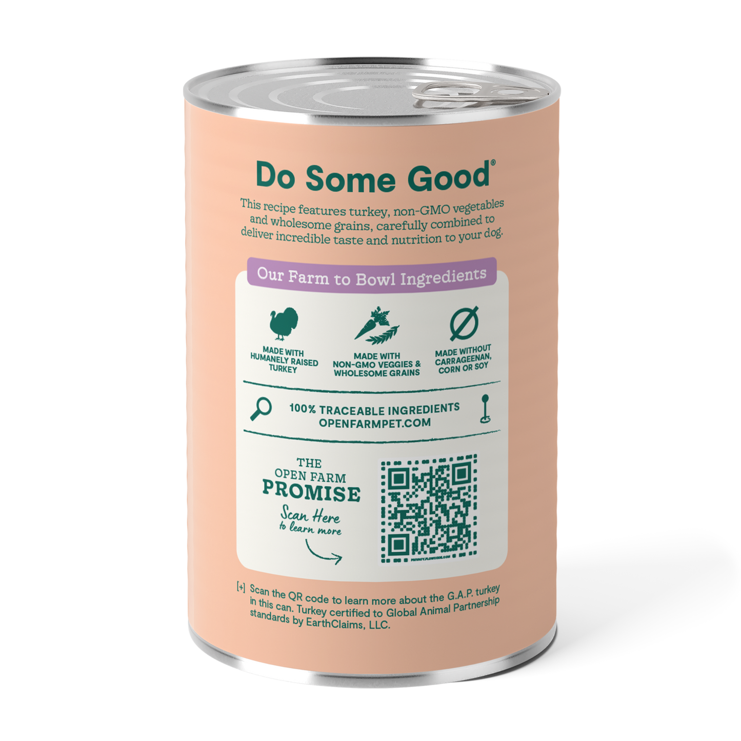 Goodbowl™ Homestead Turkey Pâté, Wet Dog Food, 12.5oz Case of 12