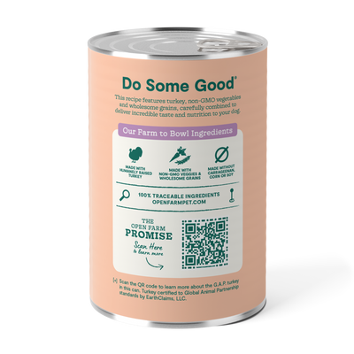 Goodbowl™ Homestead Turkey Pâté, Wet Dog Food, 12.5oz Case of 12
