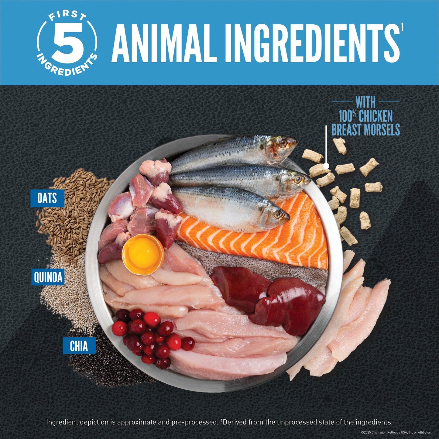 Orijen Wild Reserve Free-Run Chicken & Grains Recipe, Dry Dog Food