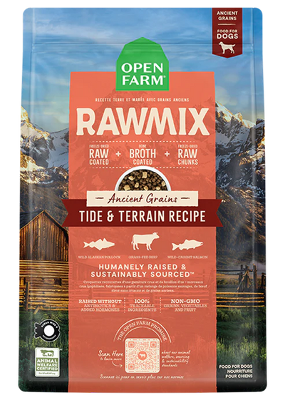 Open Farm Tide & Terrain Ancient Grains Rawmix, Dry Dog Food