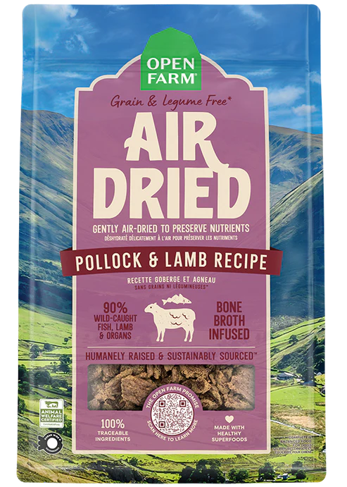 Air Dried Pollock & Lamb Dog Food