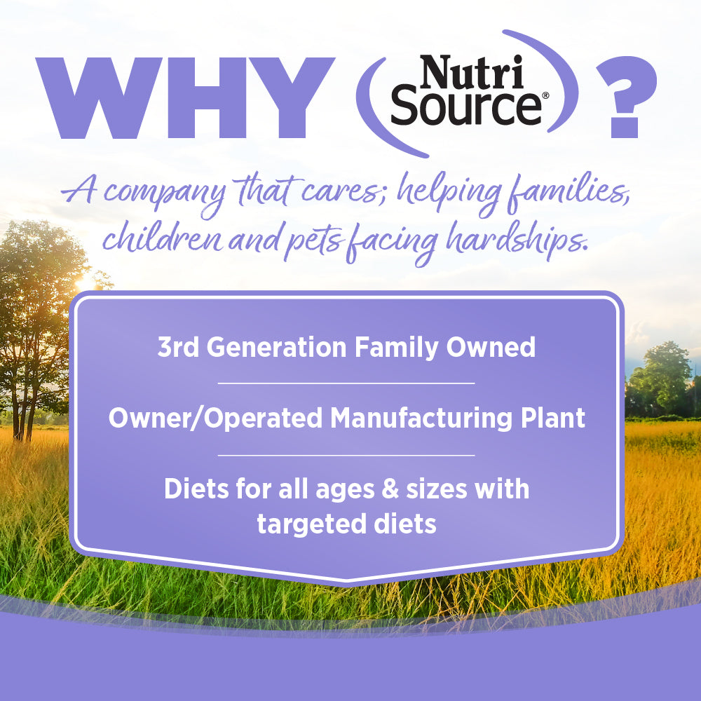 NutriSource® PureVita™ Lamb & Pumpkin Entree, Dry Dog Food