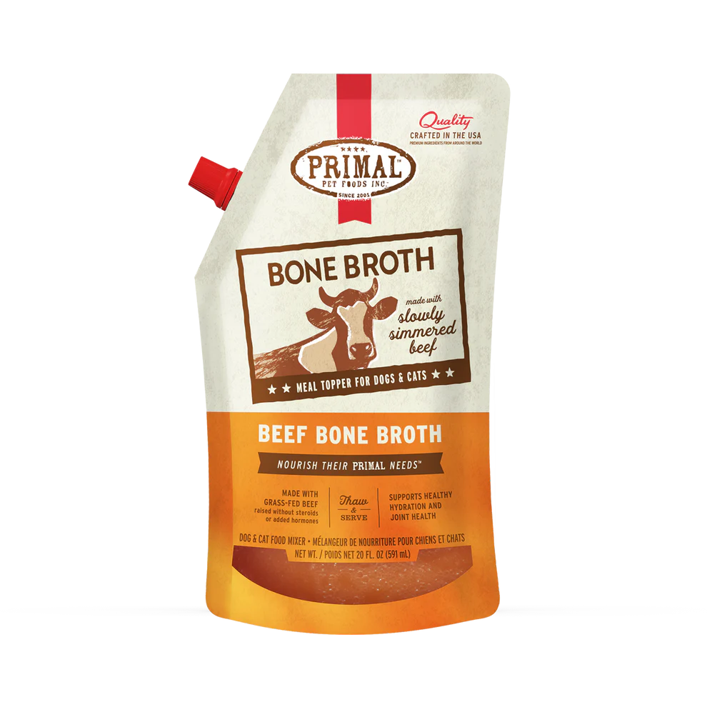 Primal Bone Broth Beef, 20-oz