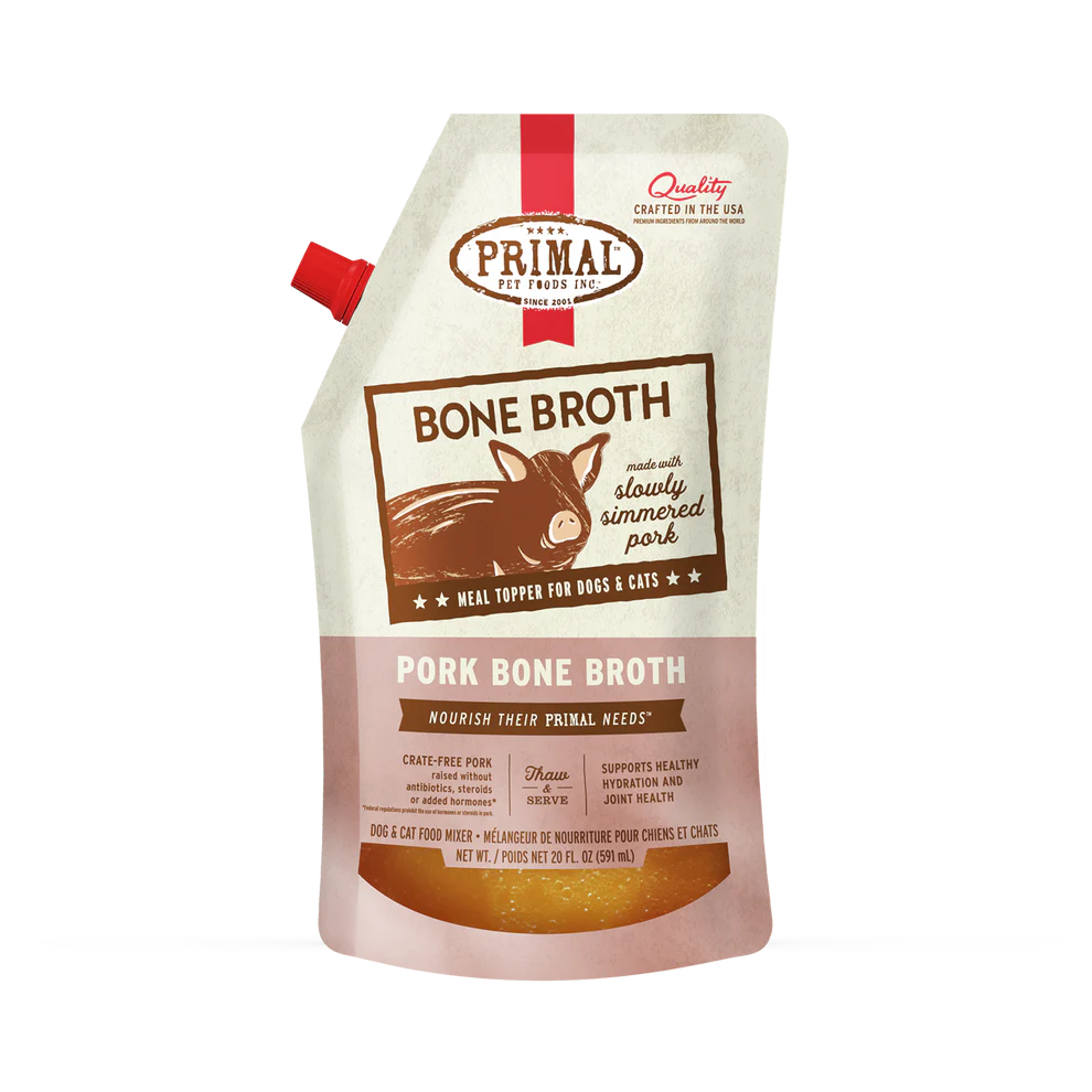 Primal Bone Broth Pork, 20-oz