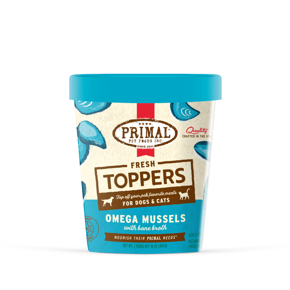 Primal Fresh Topper Omega Mussels