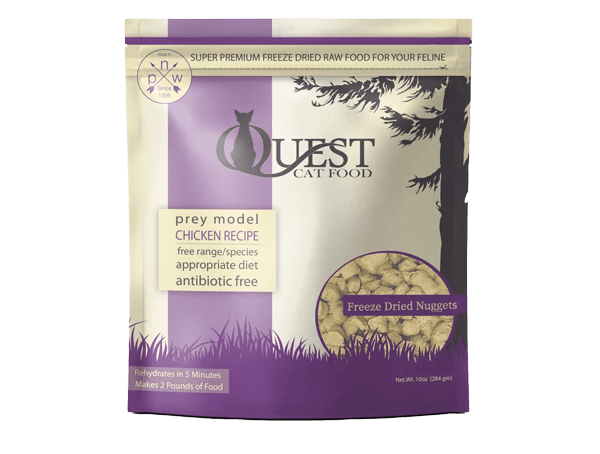 Steve's Quest Chicken Nuggets 10-oz, Freeze-Dried Cat Food
