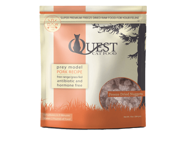 Steve's Quest Pork Nuggets 10-oz, Freeze-Dried Cat Food