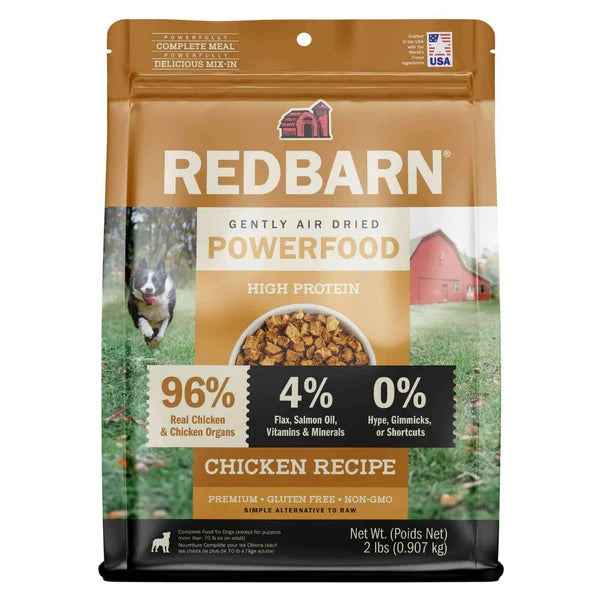 Redbarn Air Dried Powerfood High Protein Chicken Recipe, Dog Food