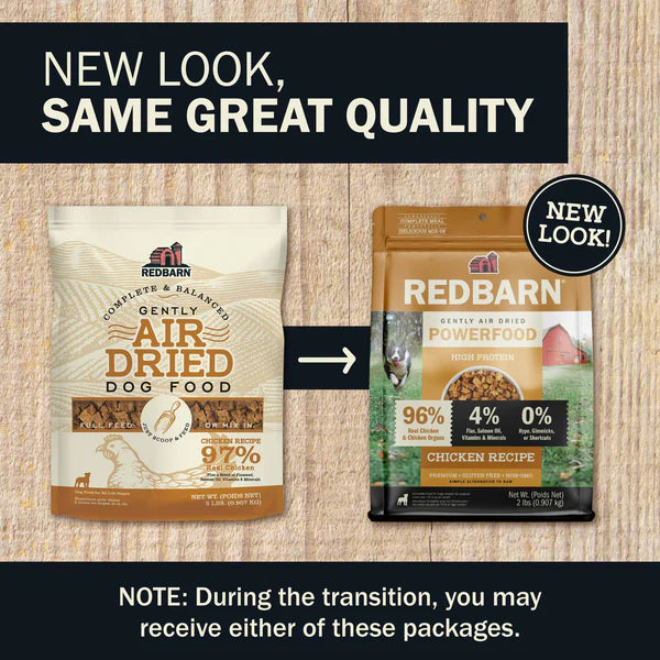 Redbarn Air Dried Powerfood High Protein Chicken Recipe, Dog Food