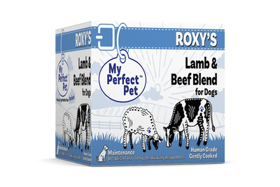 My Perfect Pet Roxy’s Lamb & Beef Grain-Free Blend 4-lb, Gently Cooked Dog Food