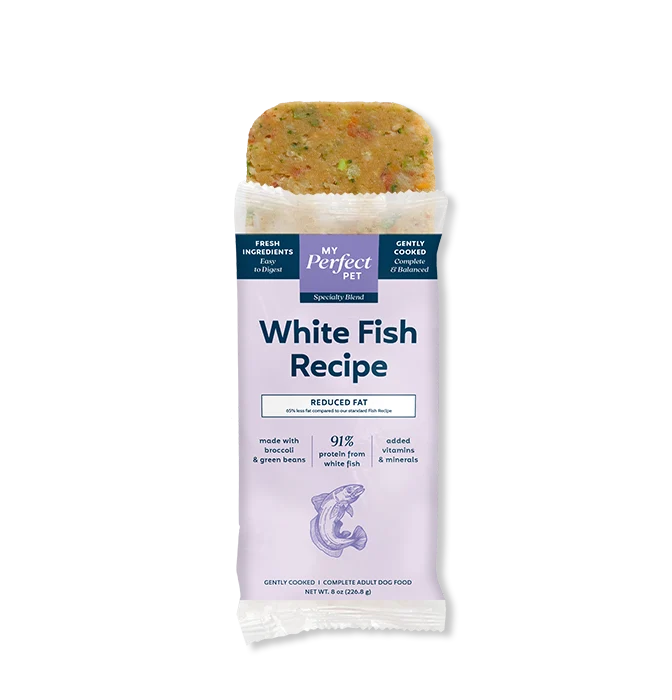 My Perfect Pet Reduced Fat Whitefish 4-lb, Gently Cooked Dog Food