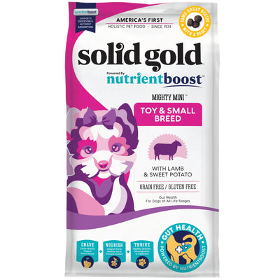 Solid Gold Mighty Mini Lamb Recipe Dry Dog Food, 3.5-lb Bag