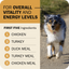 Premium whole grain dry dog food Redbarn Fusion Sky Mix for adult dogs