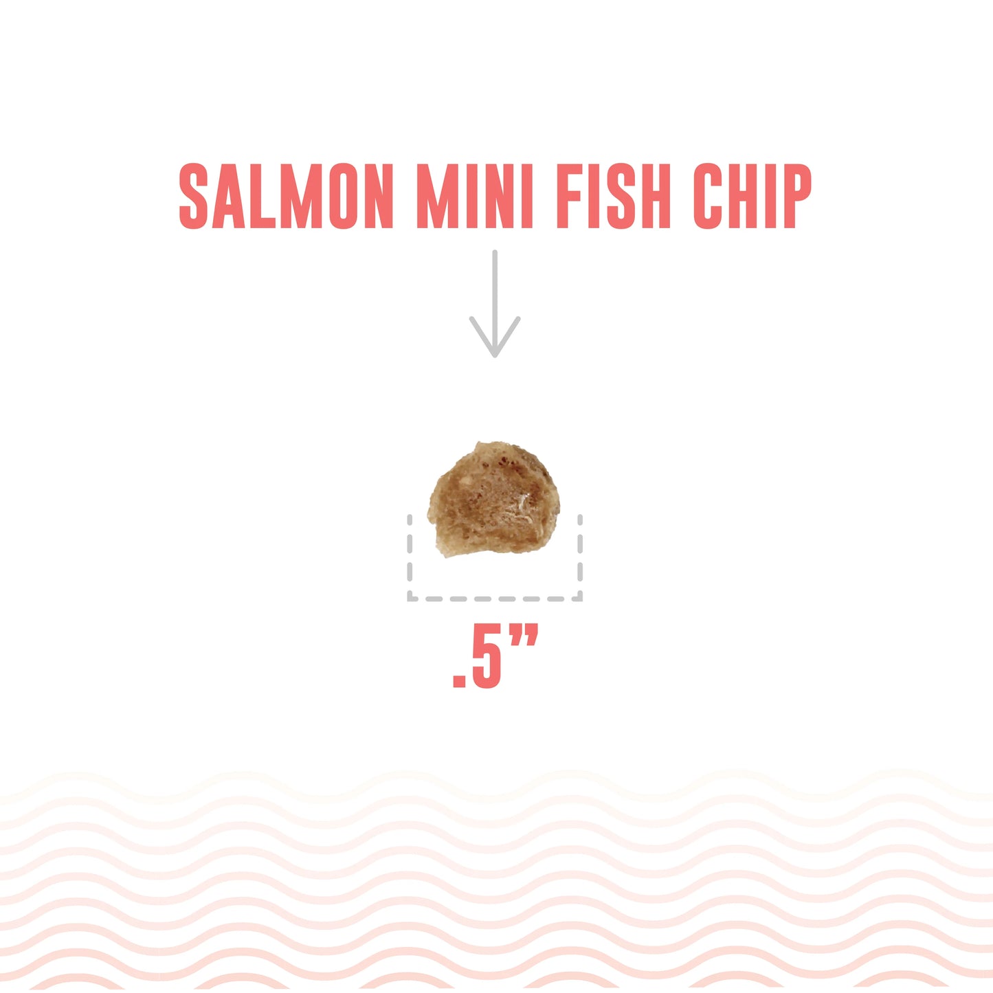 Icelandic+ Salmon Mini Fish Chips Dog Treats, 2.5-oz Bag