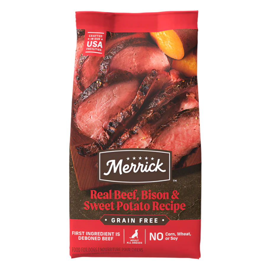 Merrick Bison, Beef & Sweet Potato Dry Dog Food