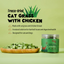 Arya Sit! Freeze-Dried Cat Grass, Cat Treat, 3.5-oz Jar