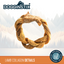 Dogginstix Lamb Collagen Braided Ring, Dog Chew