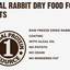 Rawz Limited Ingredient, Raw Coated Rabbit, Dry Cat Food