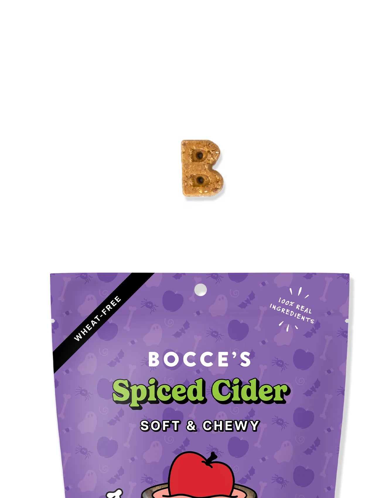 Bocce's Bakery Spiced Cider Soft & Chewy Dog Treats, 6-oz bag