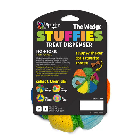 Spunky Pup Stuffies The Wedge, Dog Toy