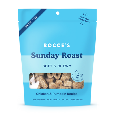Bocce's Bakery Sunday Roast Soft & Chewy 6-oz, Dog Treat
