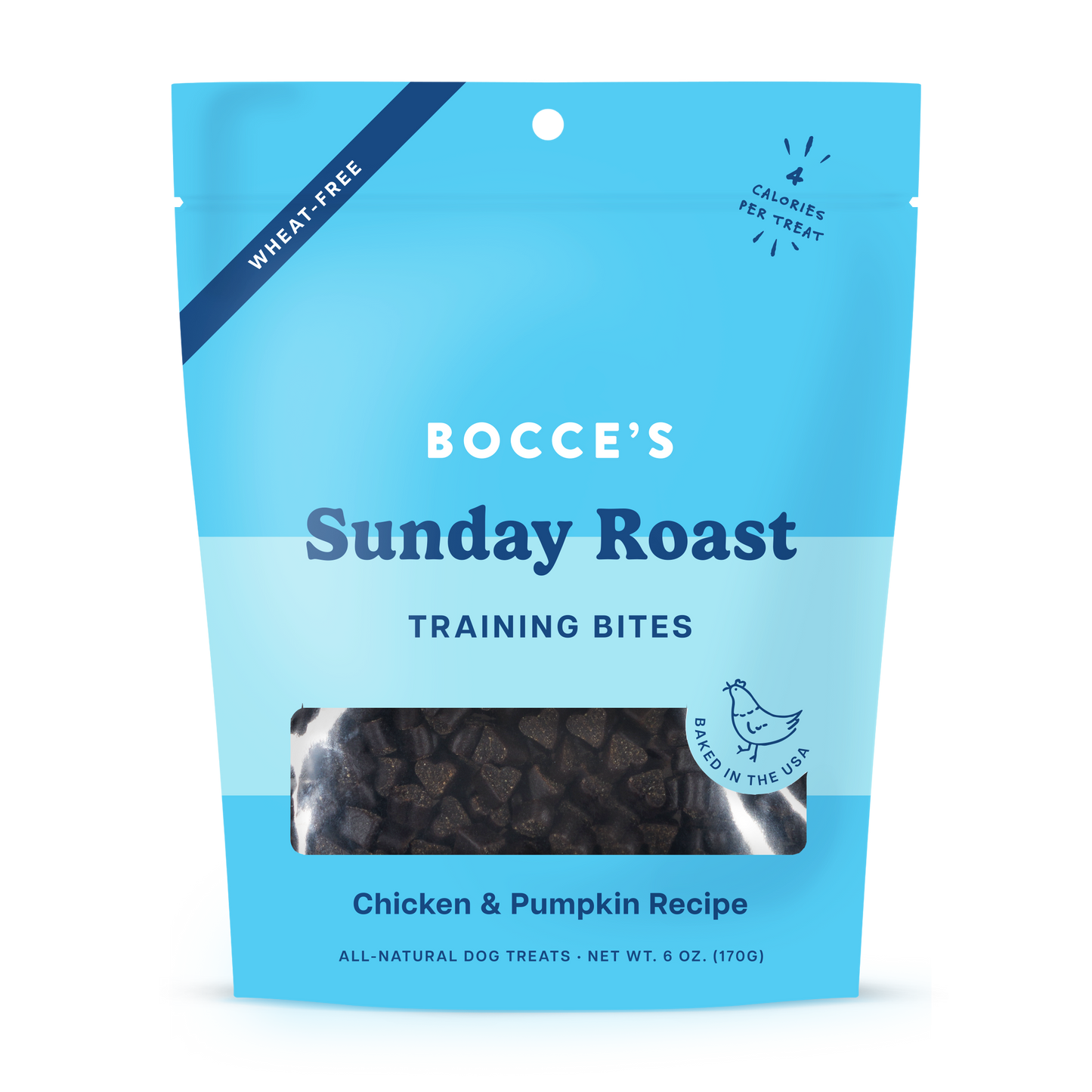 Bocce's Bakery Sunday Roast Training Bites 6-oz, Dog Treat