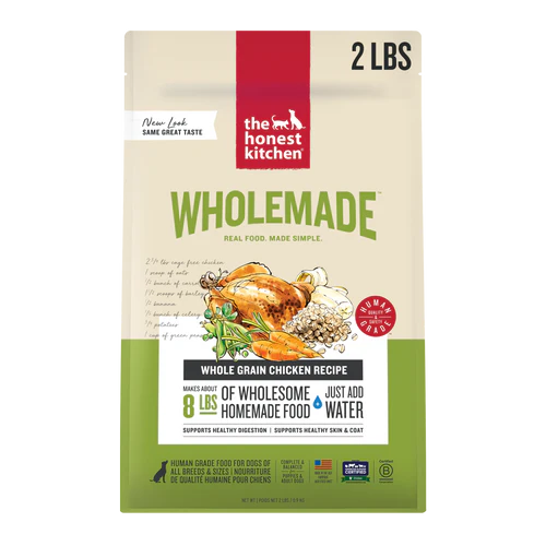 The Honest Kitchen Wholemade Whole Grain Chicken, Dehydrated Dog Food