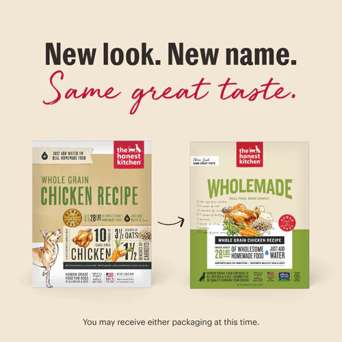 The Honest Kitchen Wholemade Whole Grain Chicken, Dehydrated Dog Food