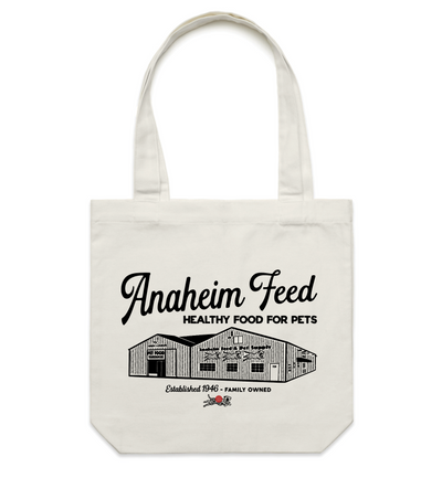 Anaheim Feed Store Front Tote Bag