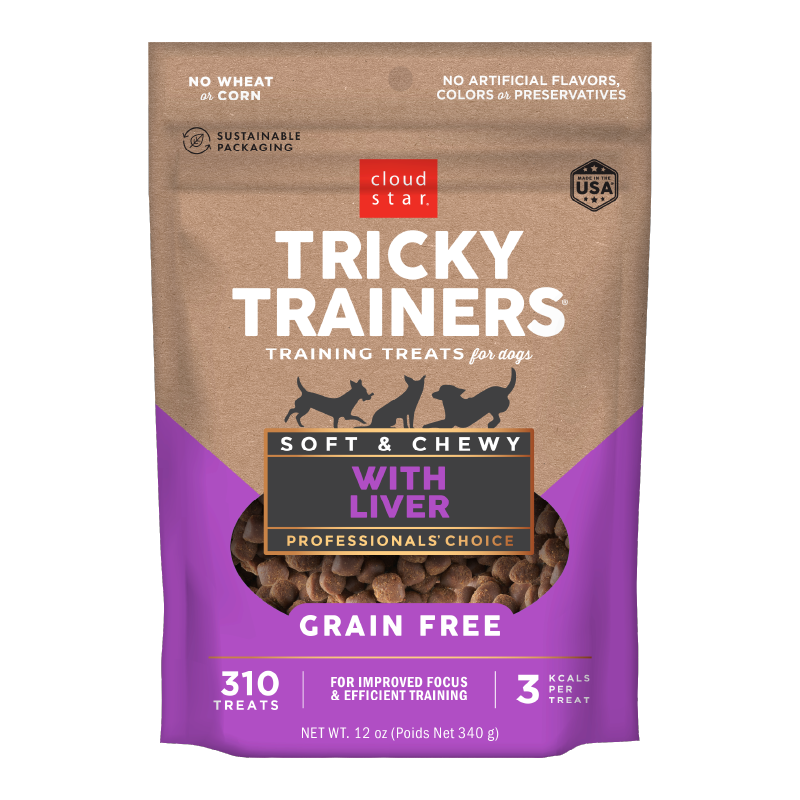 Cloud Star Tricky Trainers Chewy Liver, Dog Treat