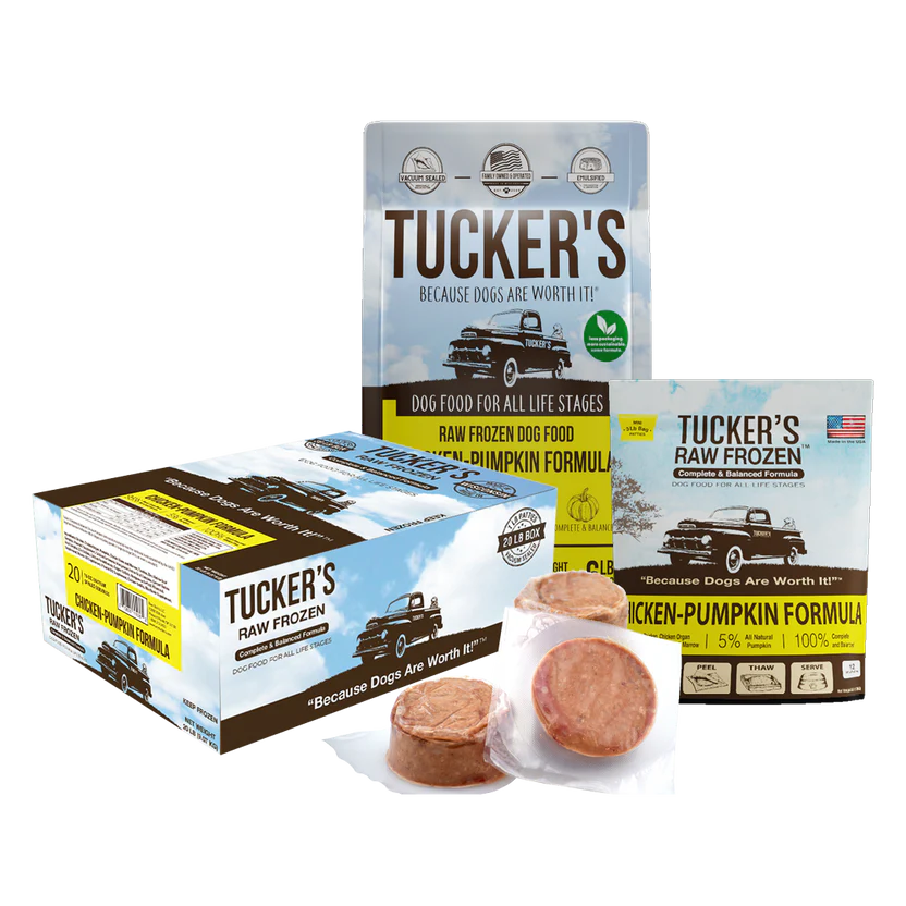 Tucker's Chicken-Pumpkin Diet, Frozen Raw Dog Food
