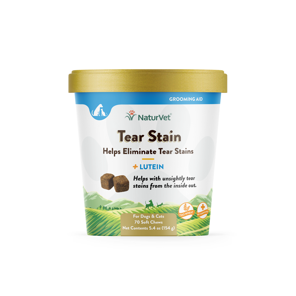 Naturvet Tear Stain Supplement Soft Chews, 70-Count