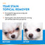 NaturVet Topical Tear Stain Remover For Dogs & Cats, 4-oz
