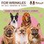 Natural Dog Company Wrinkle Wipes, 100-Count