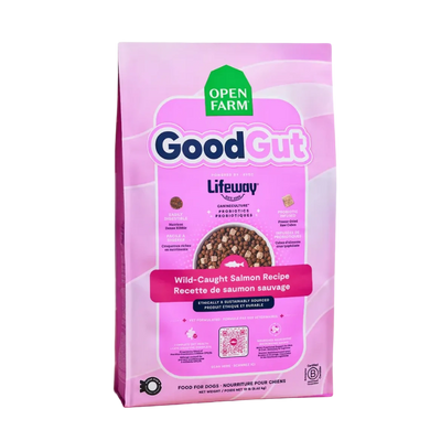 Open Farm GoodGut Wild-Caught Salmon, Dry Dog Food