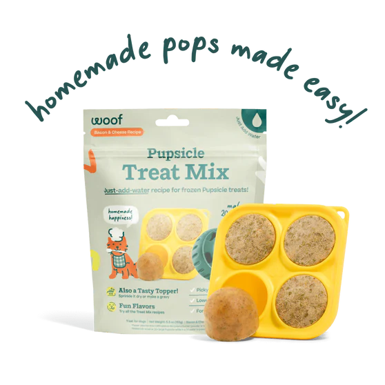 Woof Pupsicle Mix - Bacon & Cheese Recipe, 5.5-oz bag