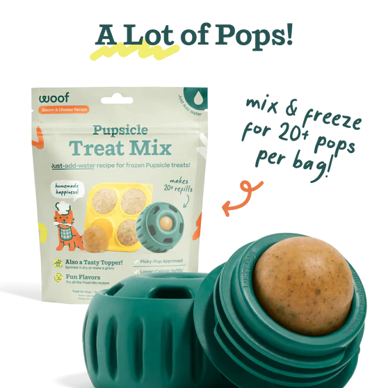 Woof Pupsicle Mix - Bacon & Cheese Recipe, 5.5-oz bag