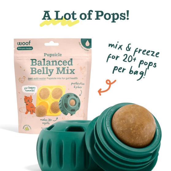 Woof Pupsicle Mix - Balanced Belly Recipe, 5.5-oz bag
