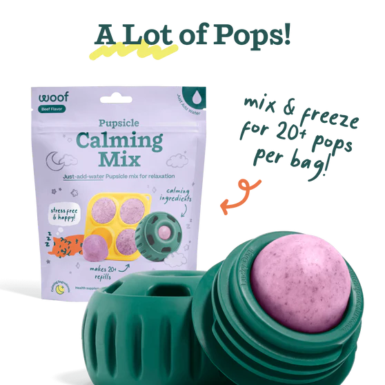 Woof Pupsicle Mix - Calming Recipe, 5.5-oz Bag