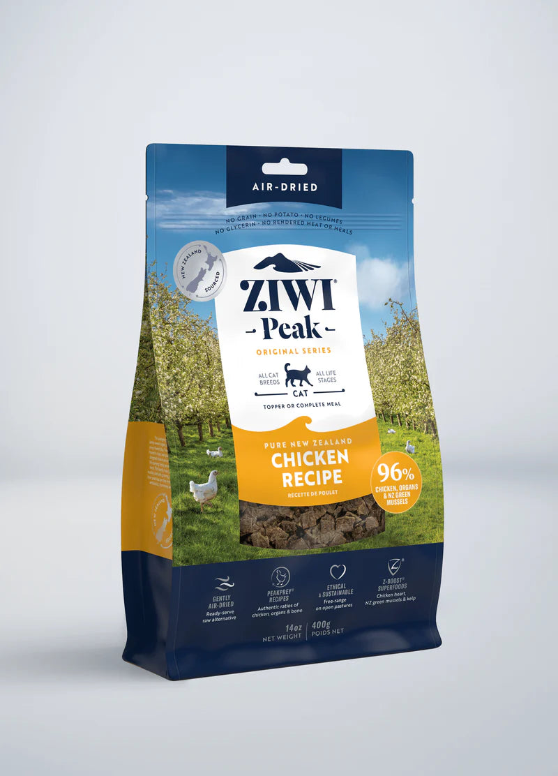 ZiwiPeak Chicken Recipe Air-Dried Cat Food, 14-oz Bag