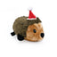 Zippy Paws Holiday Hedgehog, Dog Toy