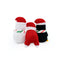 Zippy Paws Holiday Miniz 3-Pack Festive Animals, Dog Toy