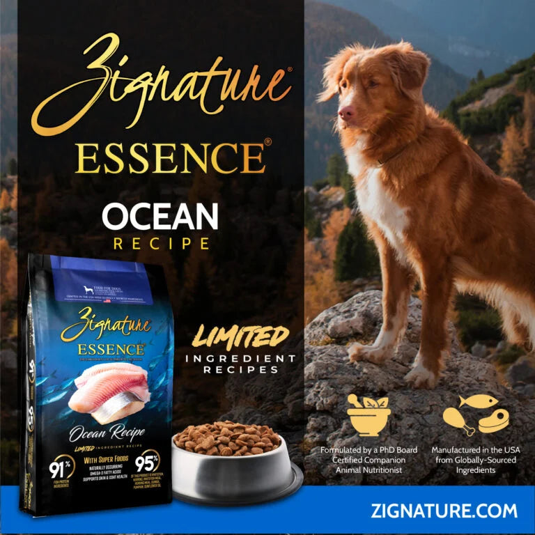 Zignature Essence LIR Ocean Recipe, Dry Dog Food