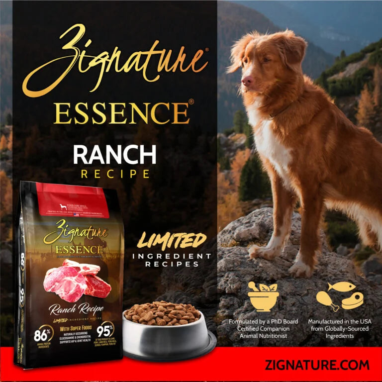 Zignature Essence LIR Ranch Recipe, Dry Dog Food