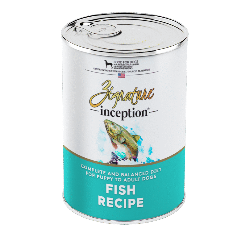 Zignature Inception® Fish, Wet Dog Food, 13-oz Case of 12
