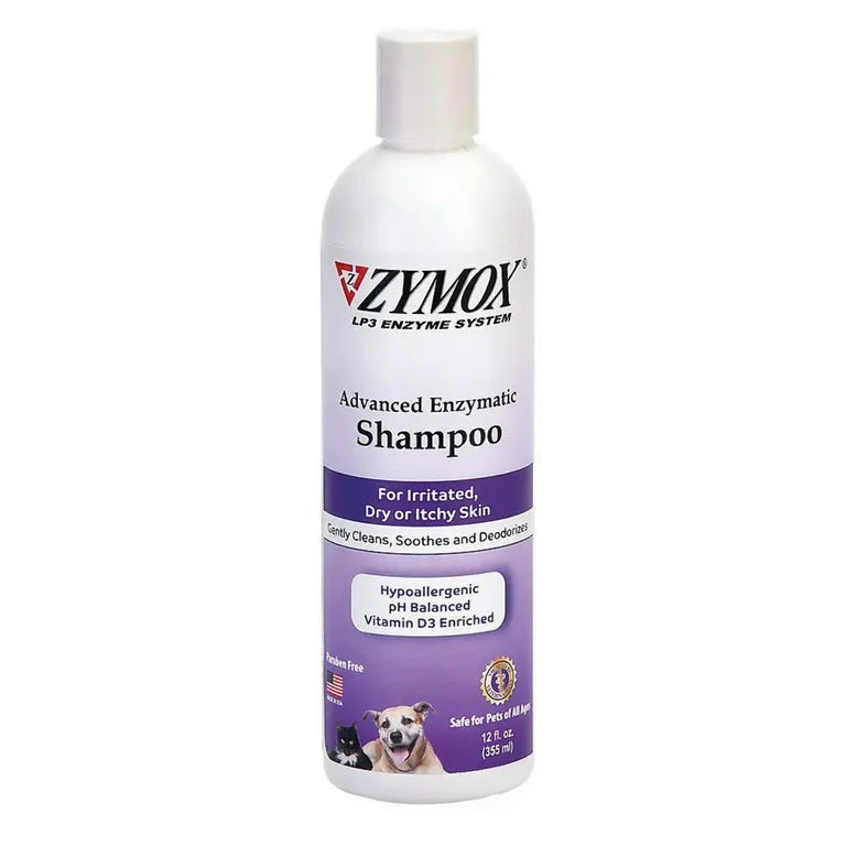 Zymox Advanced Enzymatic, Pet Shampoo, 12-oz Bottle